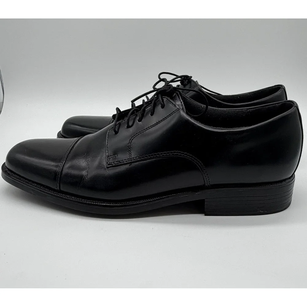 Bostonian Shoes Mens Black Sz 11M Lace Up Dress 22365